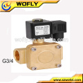 16bar brass direct acting 1/2" solenoid 12 v ip65